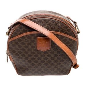 Vintage Celine Macadam Crossbody Bag